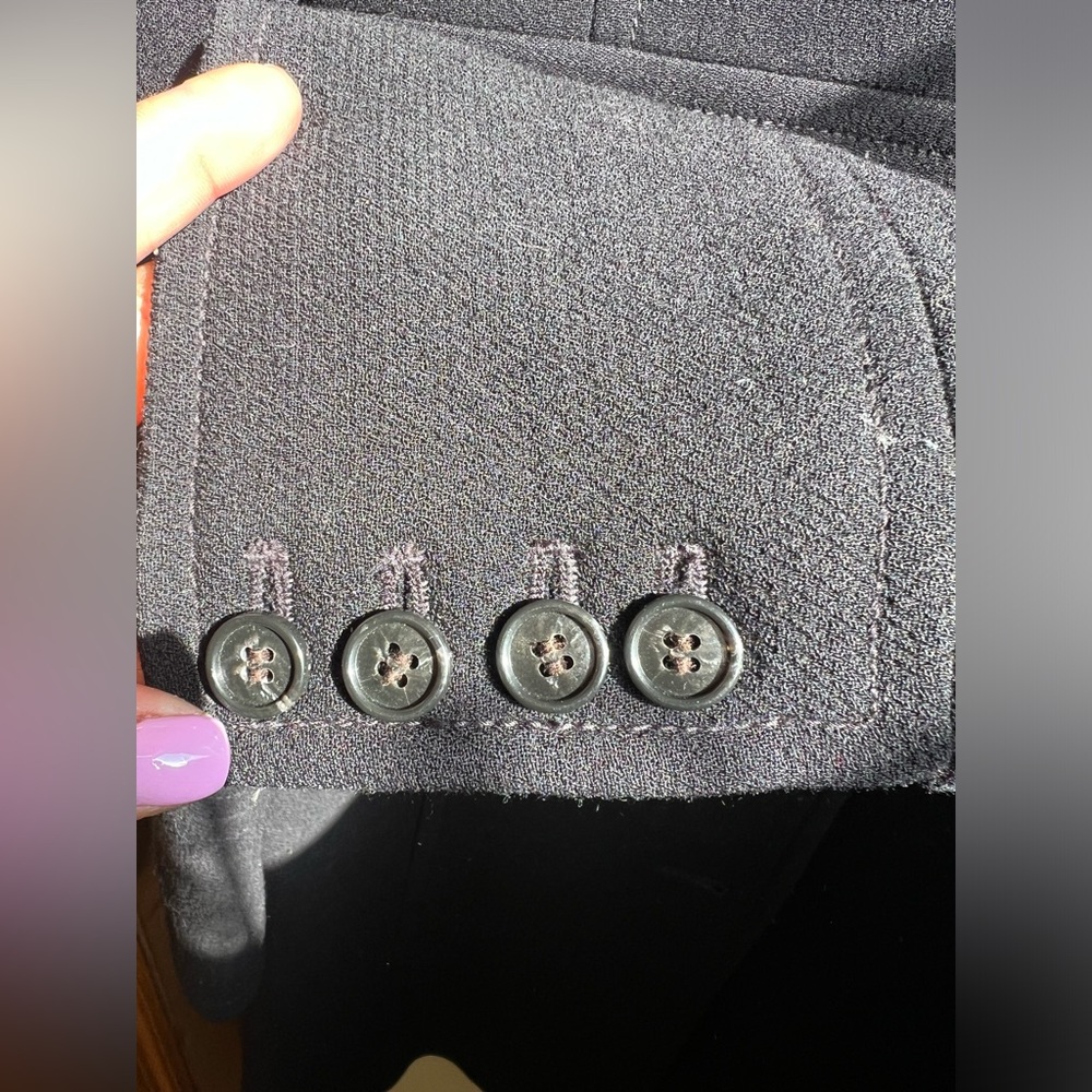 J. Crew Midnight Black Pea Coat - Picture 7 of 12